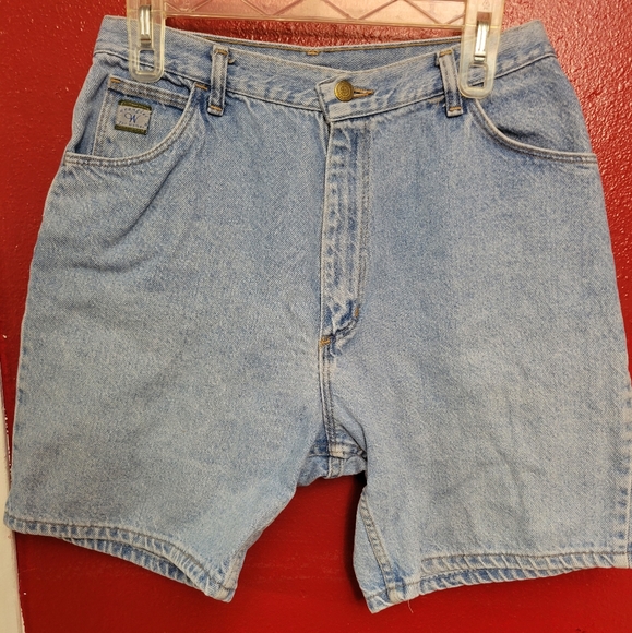 Wrangler for Women Pants - Women's Wrangler for Women -  Blue Denim Shorts - Size 30x7